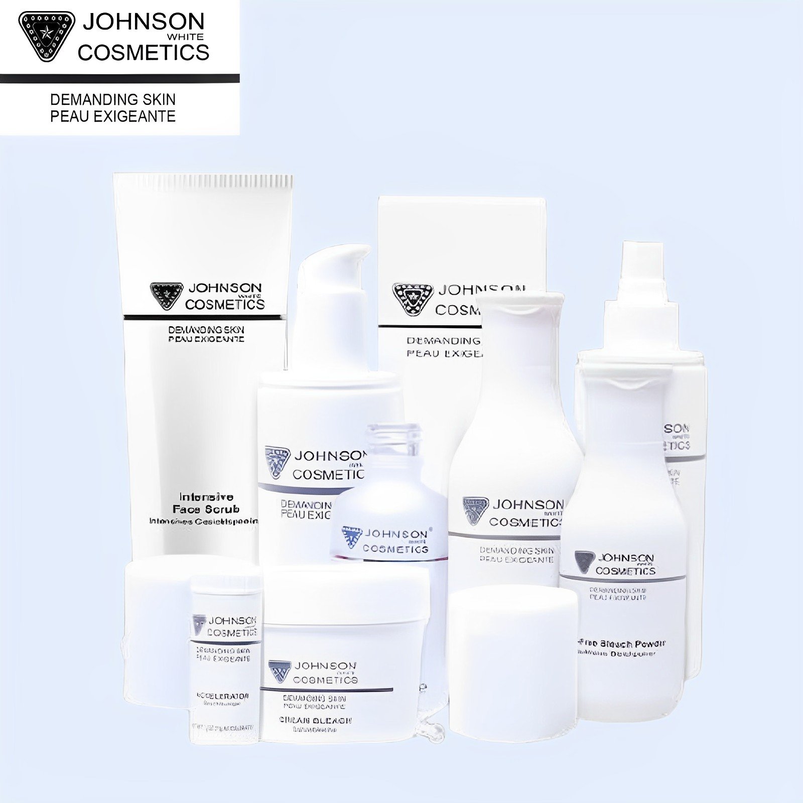 Johnson White Cosmetics Facial Kit 200ml Each Pack Of 5 FREE Bleach