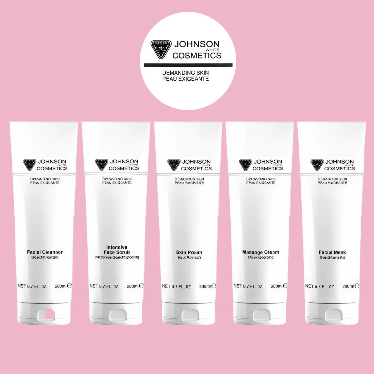 Johnson White Cosmetics Facial Kit (200ml Each) Pack of 5 | Johnson ...