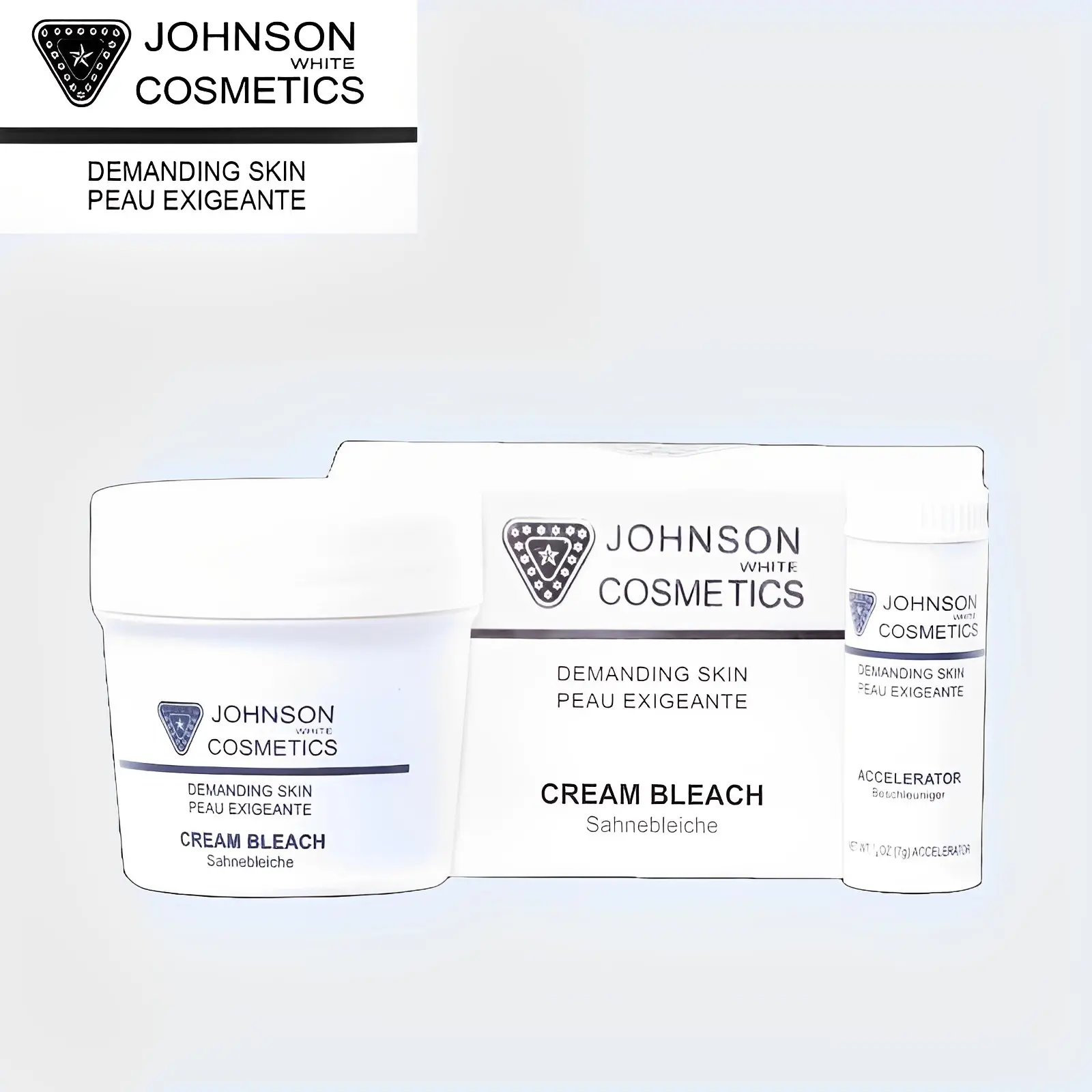 Johnson White Cosmetics Cream Bleach 80gm