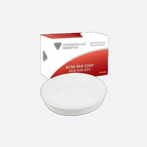 Johnson White Cosmetics Acne Bar Soap (100gm) – Johnson White Cosmetics