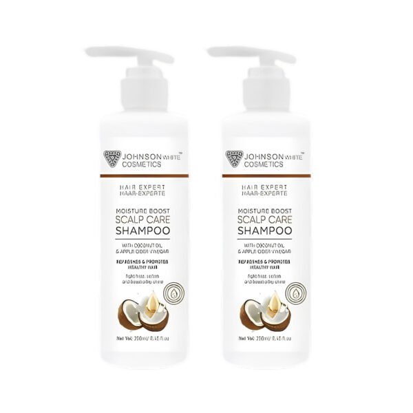 Johnson White Cosmetics Moisture Boost Scalp Care Shampoo (250ml) Combo Pack