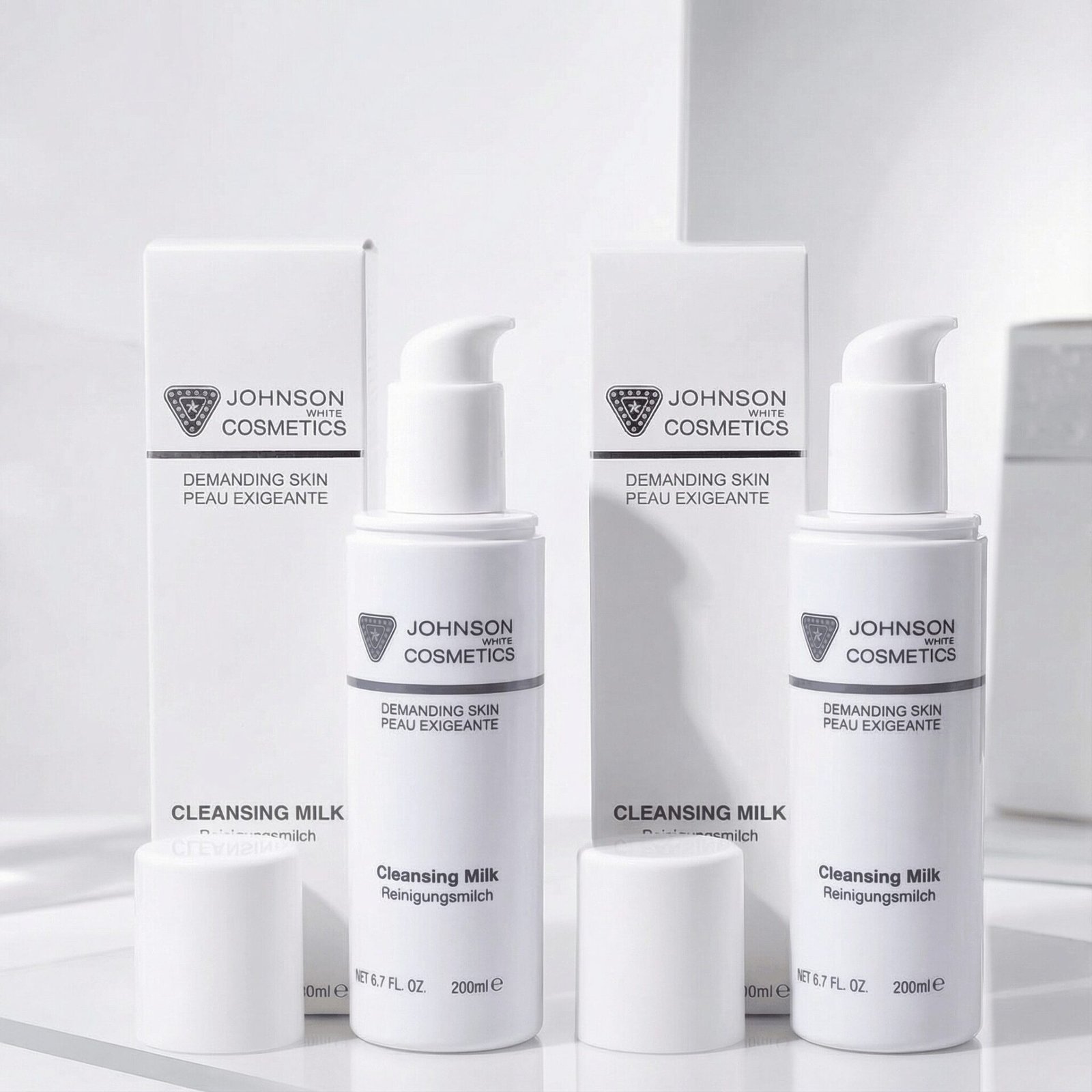 Johnson White Cosmetics Cleansing Milk (200ml) Combo Pack