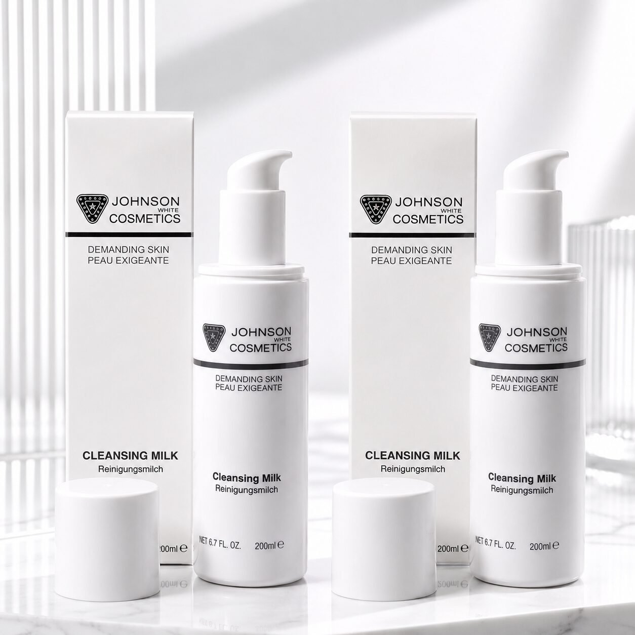 Johnson White Cosmetics Cleansing Milk (200ml) Combo Pack