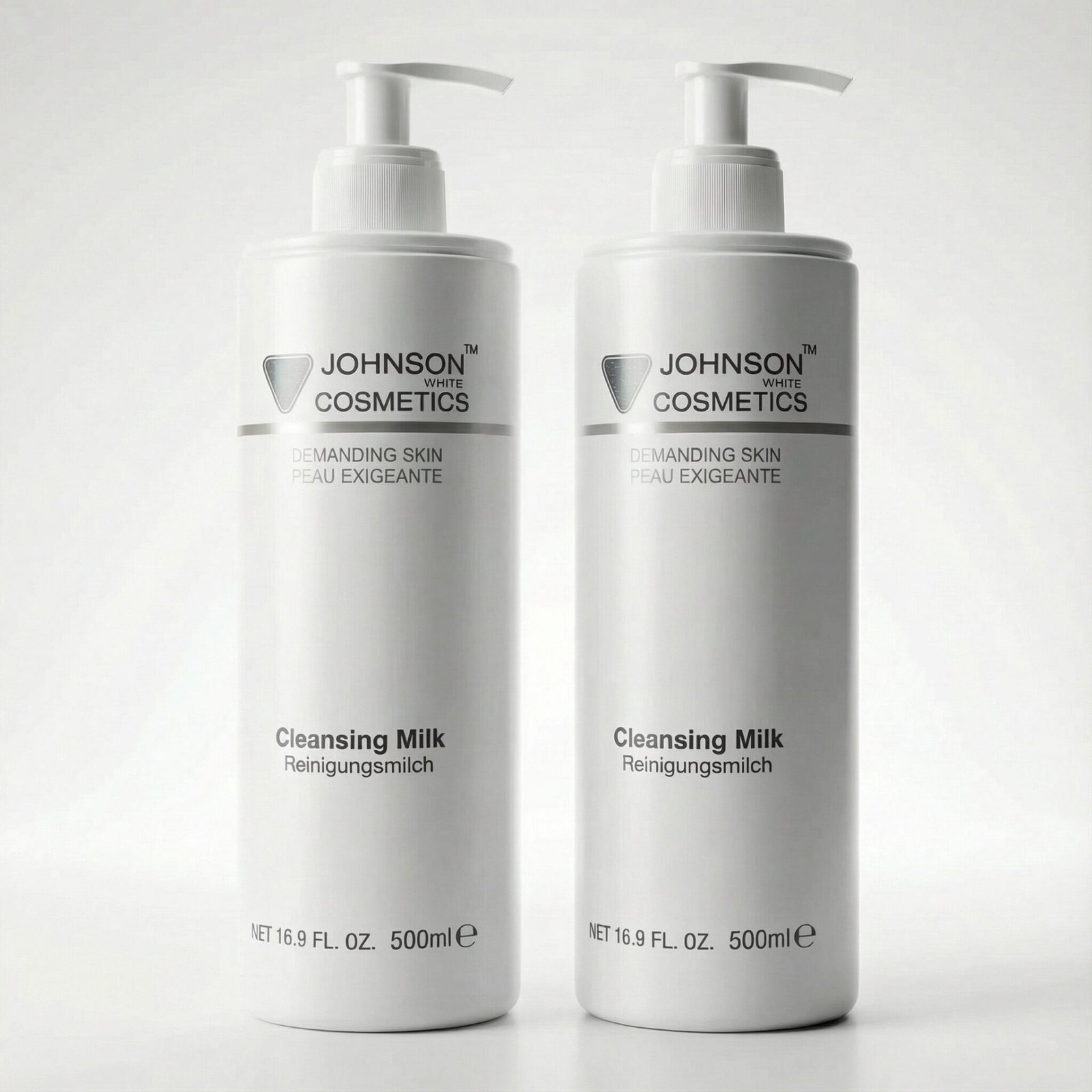 Johnson White Cosmetics Cleansing Milk (500ml) Combo Pack