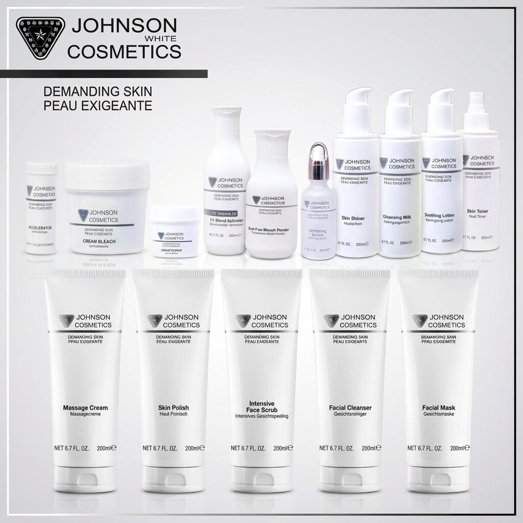 Johnson White Cosmetics Complete Facial Kit (Pack of 13)