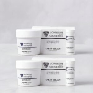Johnson White Cosmetics Cream Bleach (28gm) Combo Pack