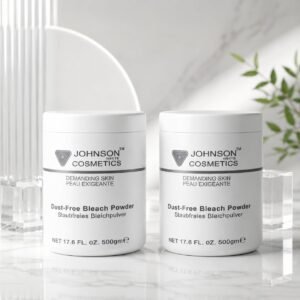 Johnson White Cosmetics Dust-Free Bleach Powder (500gm) Combo Pack