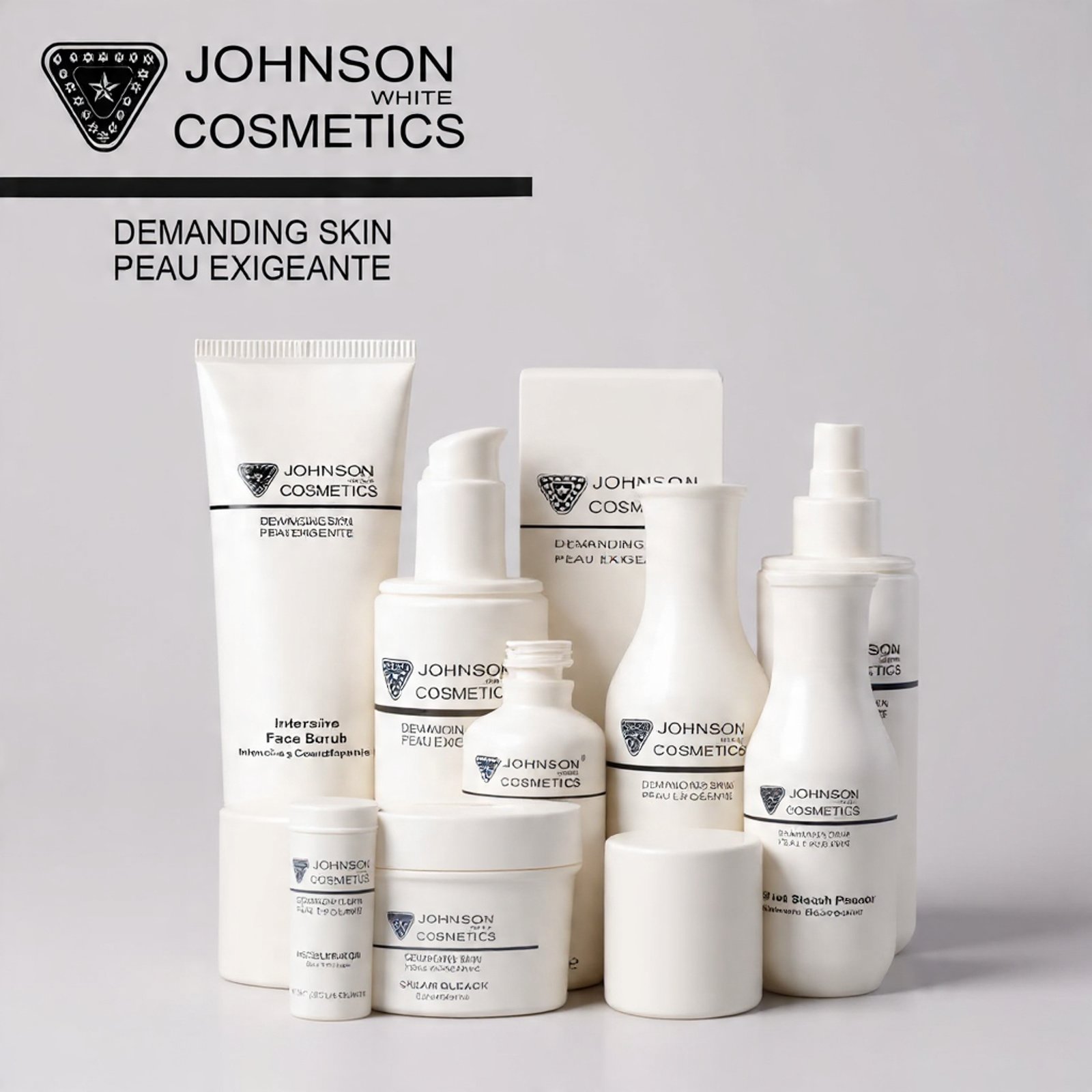 Johnson White Cosmetics Facial Kit (Pack of 8)