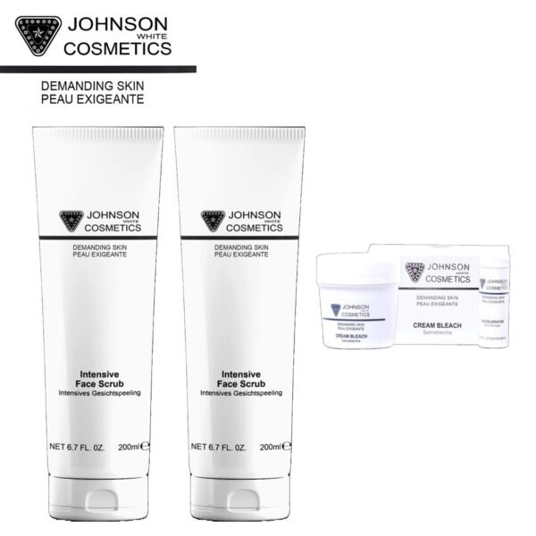 BUY 2 Johnson White Scrub GET Bleach Cream (28gm) FREE
