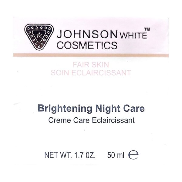 Johnson White Cosmetics Brightening Night Care (50gm)