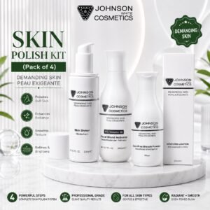 Johnson White Cosmetics Skin Polish Kit (Pack of 4)