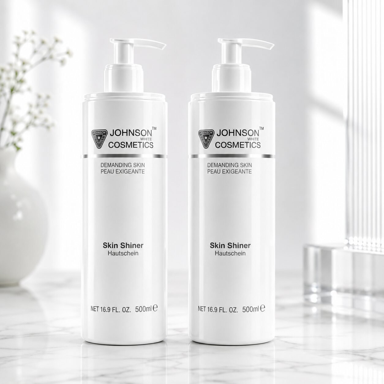 Johnson White Cosmetics Skin Shiner (500ml) Combo Pack