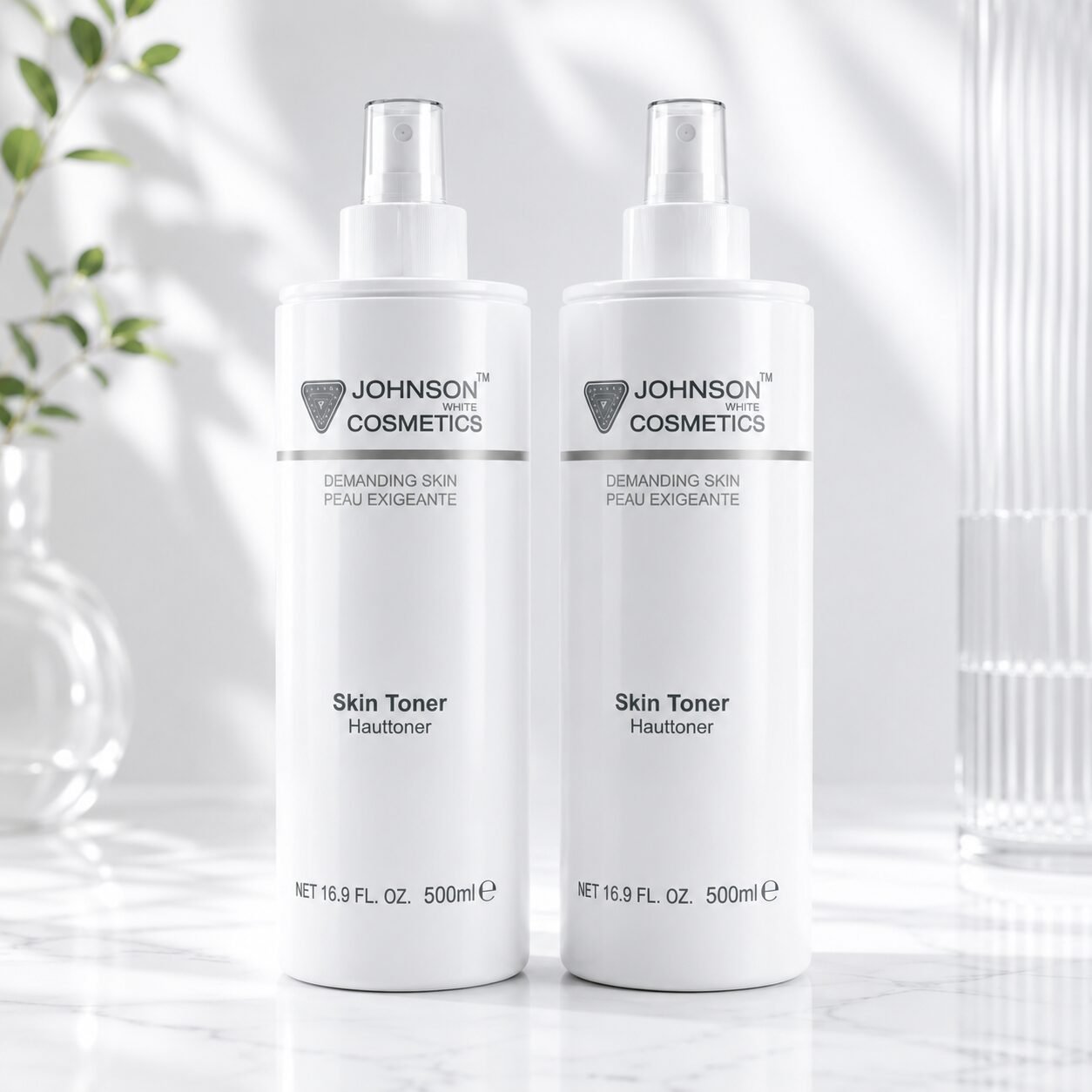 Johnson White Cosmetics Skin Toner (500ml) Combo Pack