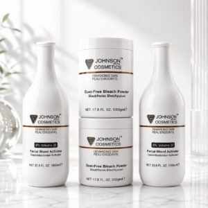 Johnson White Cosmetics Whitening Skin Polish (Salon Pack) Combo Pack