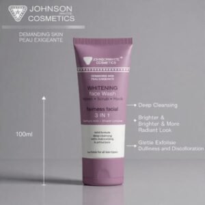 Johnson White Cosmetics Whitening Face Wash 3in1 (100ml)